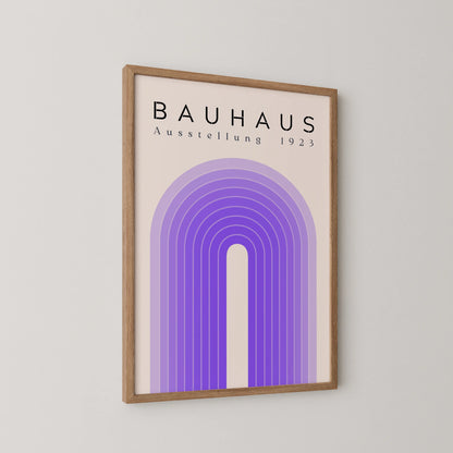 Bauhaus Print, Geometric Lines, Clean Wall Art