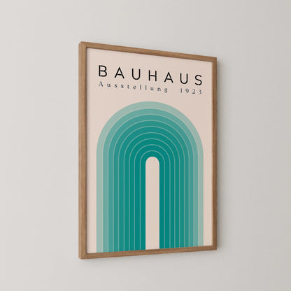 Bauhaus Print, Geometric Lines II, Bold Abstract, Clean Wall Art