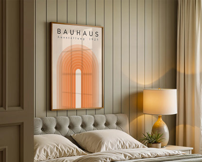 Bauhaus Print, Geometric Lines I, Bold Abstract, Clean Wall Art