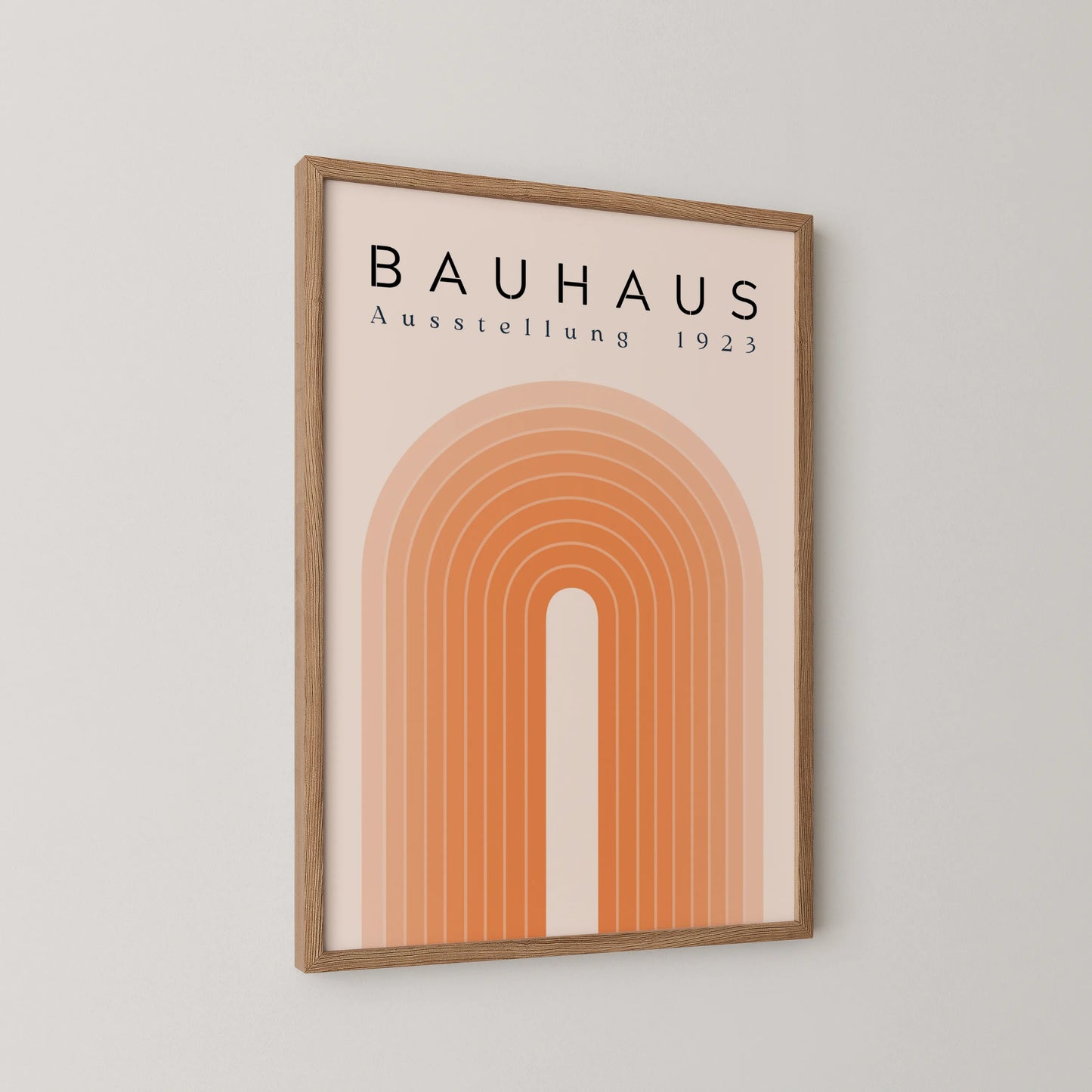 Bauhaus Print, Geometric Lines I, Bold Abstract, Clean Wall Art