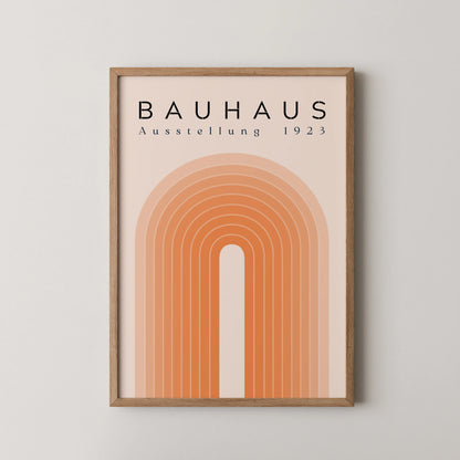 Bauhaus Print, Geometric Lines I, Bold Abstract, Clean Wall Art