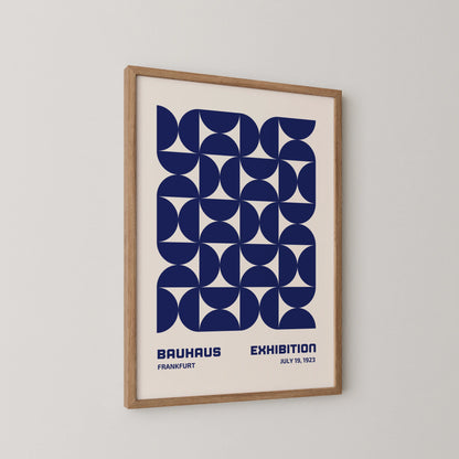 Bauhaus Print, Geometric Shape, Black & White, Modern Architect, Clean Wall Art