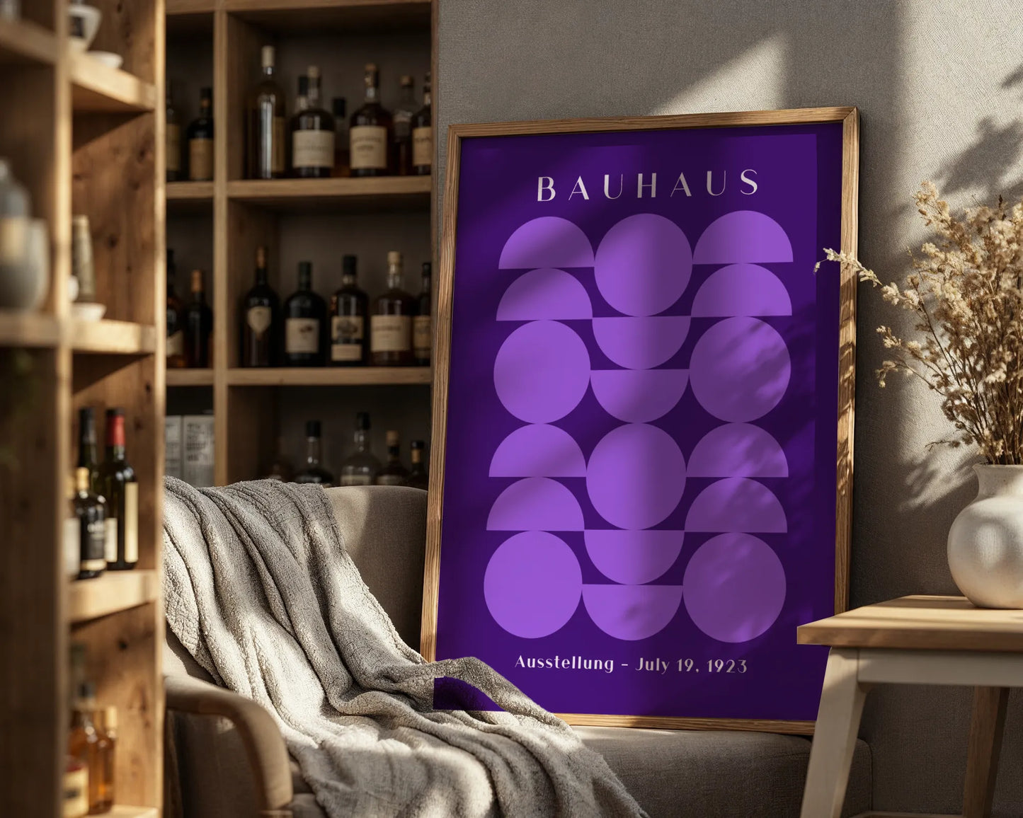 Bauhaus Print, Geometric Shape, Bold Abstract, Clean Wall Art