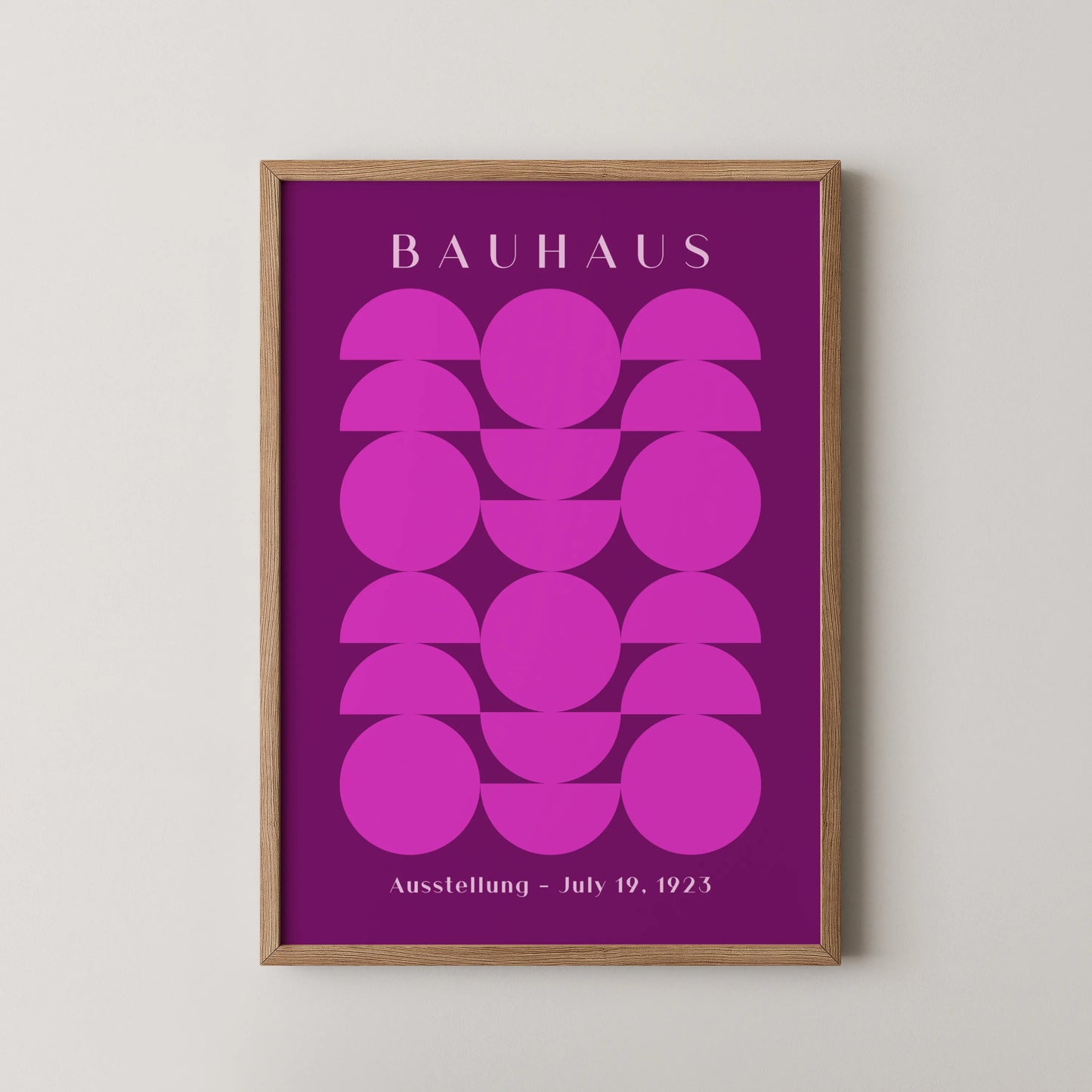 Bauhaus Print, Geometric Shape, Bold Abstract, Clean Wall Art