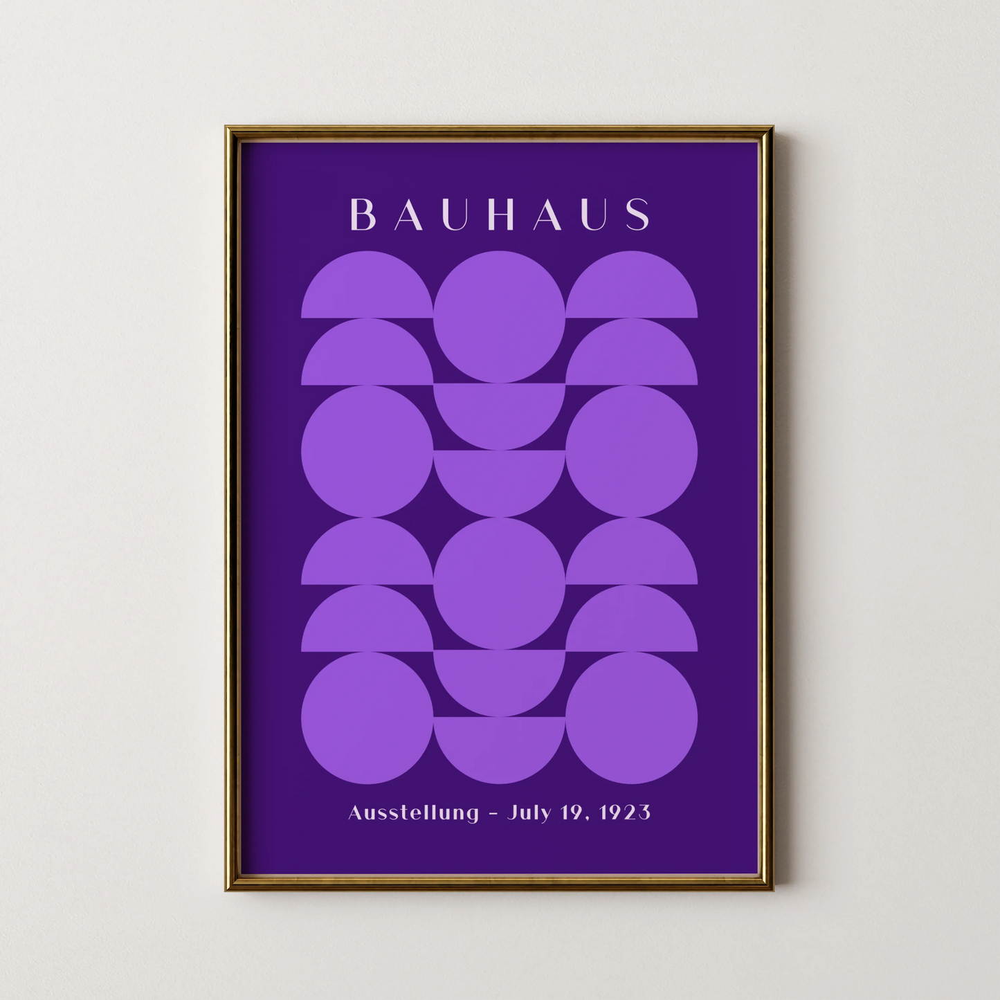 Bauhaus Print, Geometric Shape, Bold Abstract, Clean Wall Art