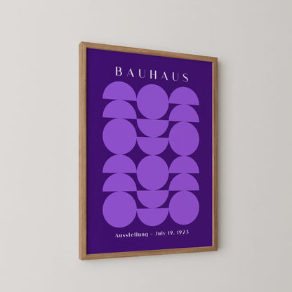 Bauhaus Print, Geometric Shape, Bold Abstract, Clean Wall Art