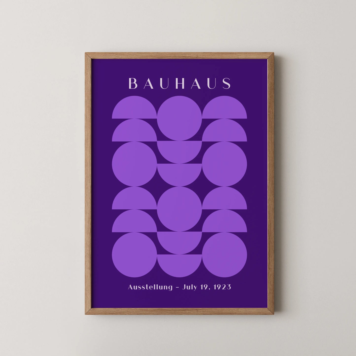 Bauhaus Print, Geometric Shape, Bold Abstract, Clean Wall Art