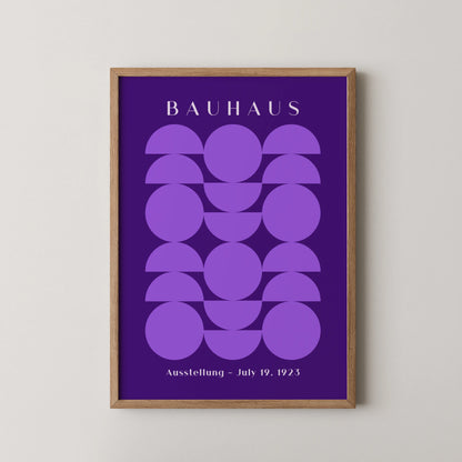 Bauhaus Print, Geometric Shape, Bold Abstract, Clean Wall Art