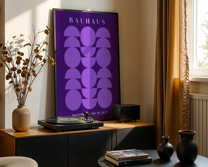 Bauhaus Print, Geometric Shape, Bold Abstract, Clean Wall Art