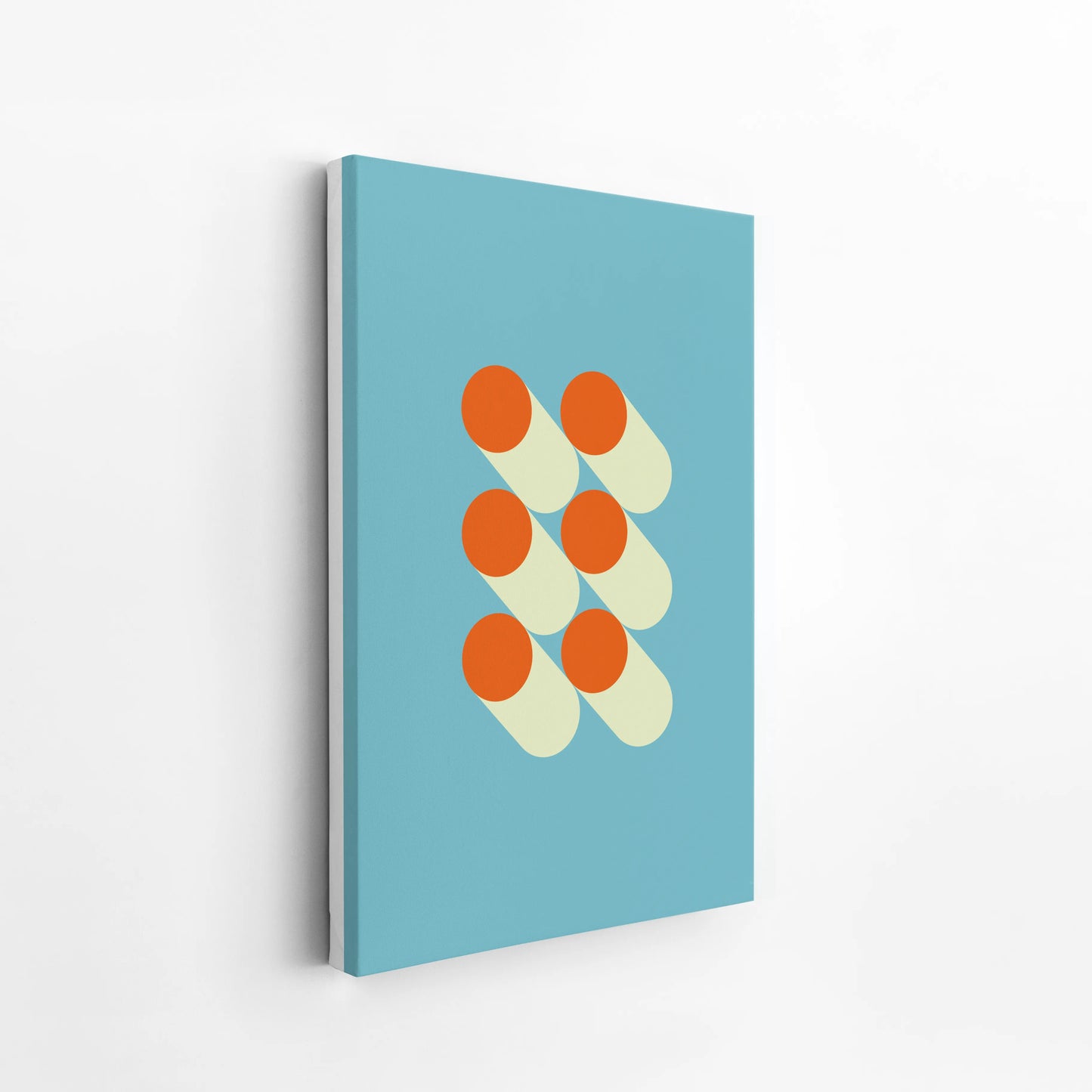 Bauhaus Print, Geometric Shapes, Modern Architect, Clean Design Wall Art