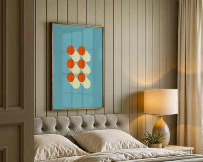 Bauhaus Print, Geometric Shapes, Modern Architect, Clean Design Wall Art