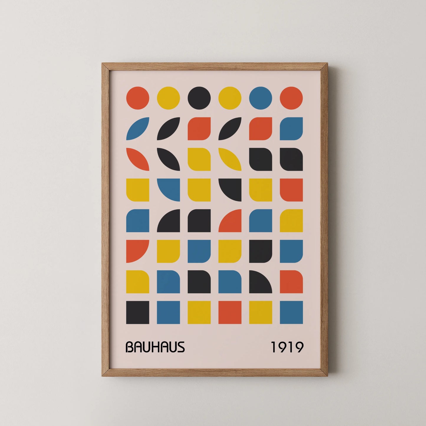 Bauhaus Prints I, Geometric Shapes, Modern Architect, Clean Design Wall Art