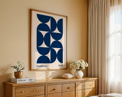 Bauhaus V, Geometric Print, Modern Architect, Clean Design Wall Art