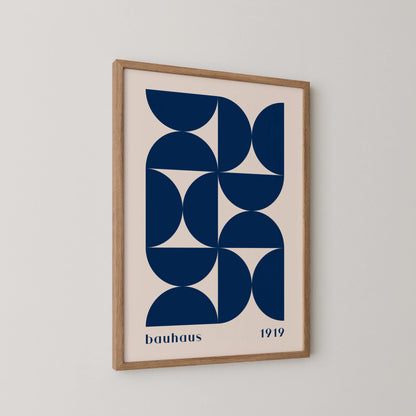 Bauhaus V, Geometric Print, Modern Architect, Clean Design Wall Art