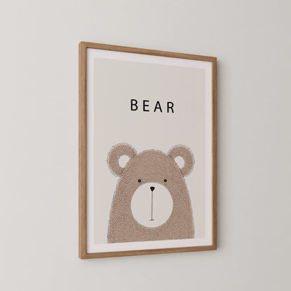 Bear - Nursery Prints