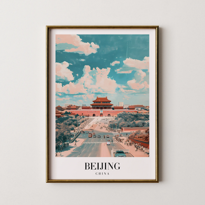 Beijing, China, City Prints
