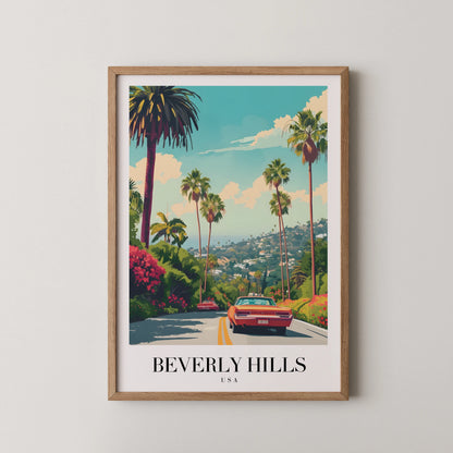 Beverly Hills, USA, City Prints