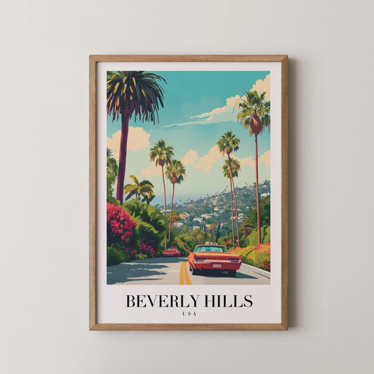 Beverly Hills, USA, City Prints