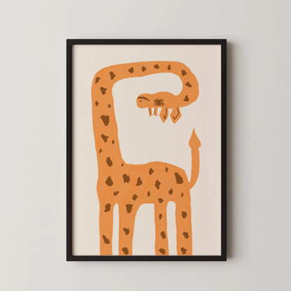 Big girraffe - Nursery Prints