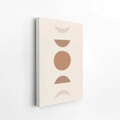 Boheme Moon, Mid Century Modern, Wall Painting