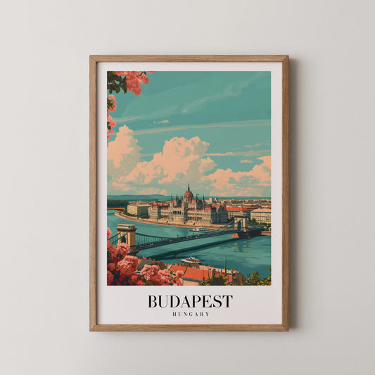 Budapest, Hungary, City Prints