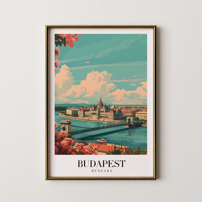 Budapest, Hungary, City Prints