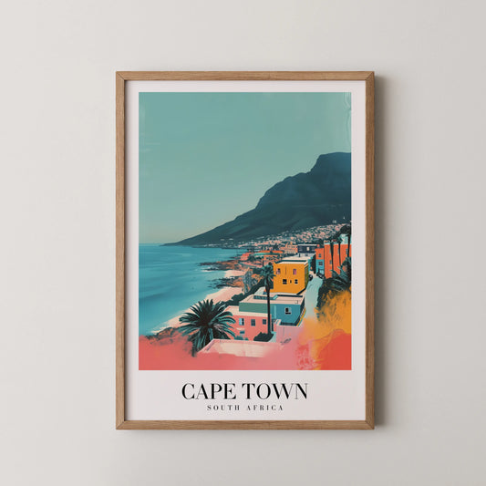 Cape Town, South Africa, City Print