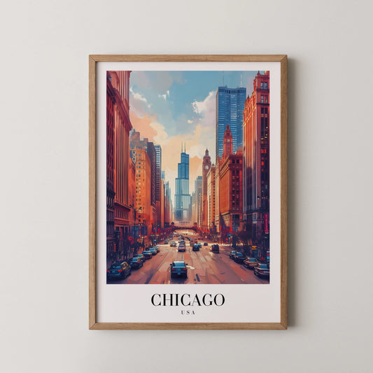 Chicago, United States, City Prints