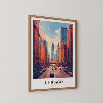 Chicago, United States, City Prints