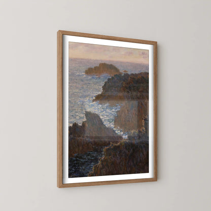 Rocks at Belle-Isle, Port-Domois by Claude Monet (1886)