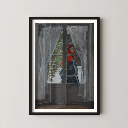 The Red Kerchief by Claude Monet (1868–73)