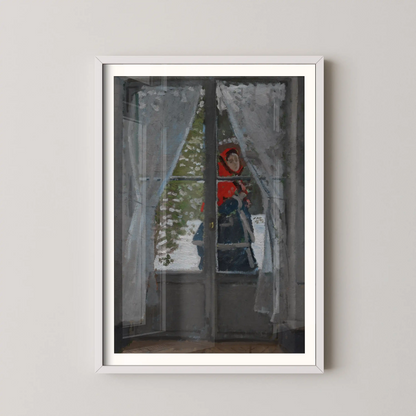 The Red Kerchief by Claude Monet (1868–73)