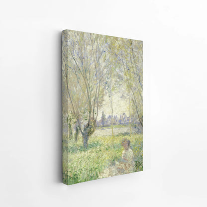 Woman Seated under the Willows by Claude Monet (1880)