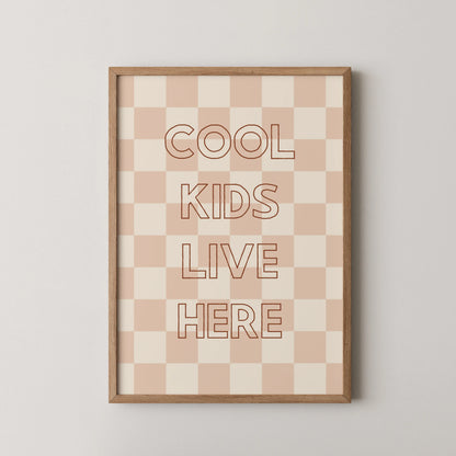 Cool Kids - Nursery Prints