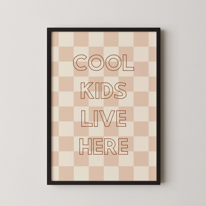Cool Kids - Nursery Prints