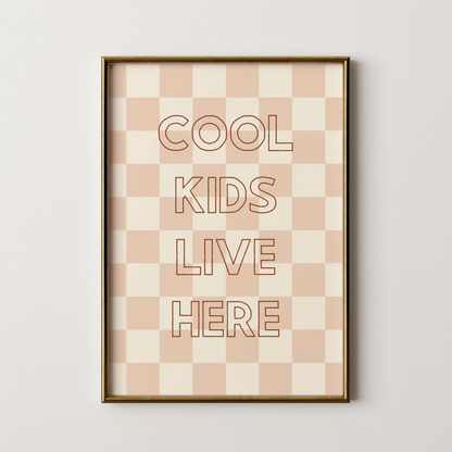 Cool Kids - Nursery Prints