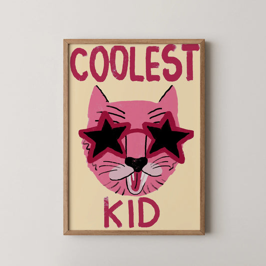 Coolest kid - Nursery Prints