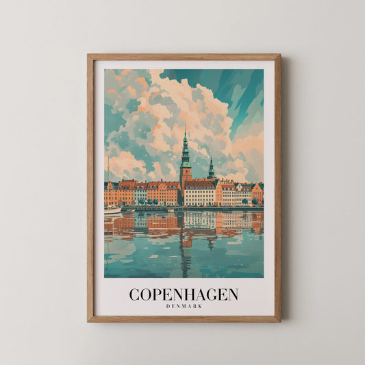 Copenhegan, Denmark, City Prints