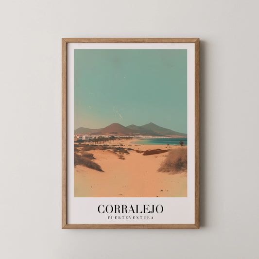 Corralejo, Fuerteventura, City Prints