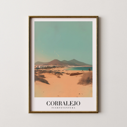 Corralejo, Fuerteventura, City Prints