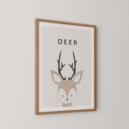 Deer - Nursery Prints