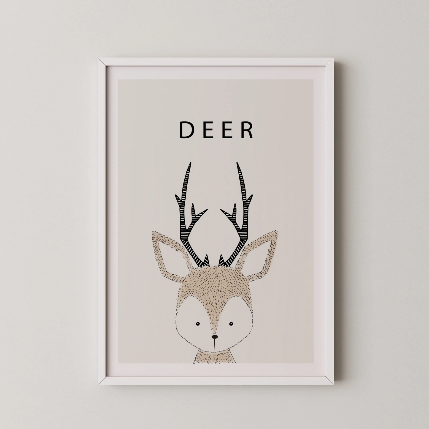 Deer - Nursery Prints