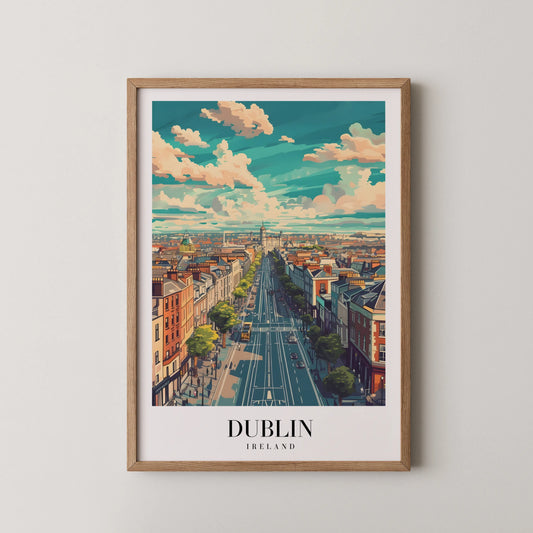 Dublin, Ireland, City Prints