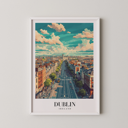 Dublin, Ireland, City Prints