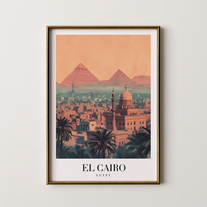 EL Cairo, Egypt, City Prints