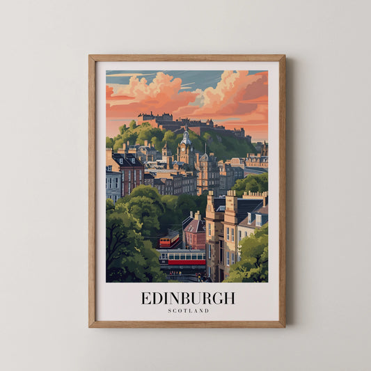 Edinburgh, Scotland, City Prints