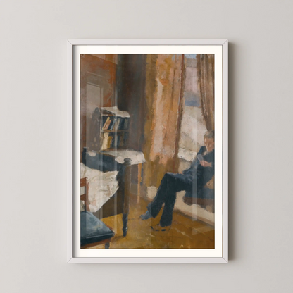 Andreas Reading by Edvard Munch