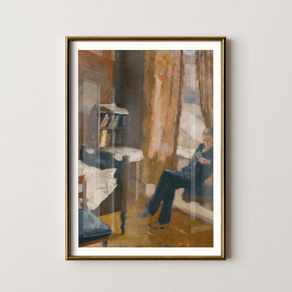 Andreas Reading by Edvard Munch