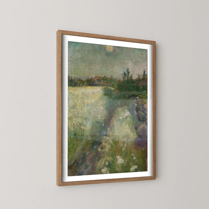Flowery Meadow at Veierland by Edvard Munch (1887)