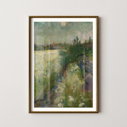 Flowery Meadow at Veierland by Edvard Munch (1887)